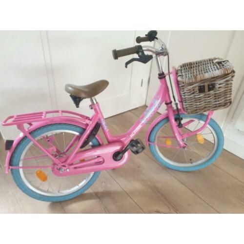 Alpina fiets, 18 inch, roze