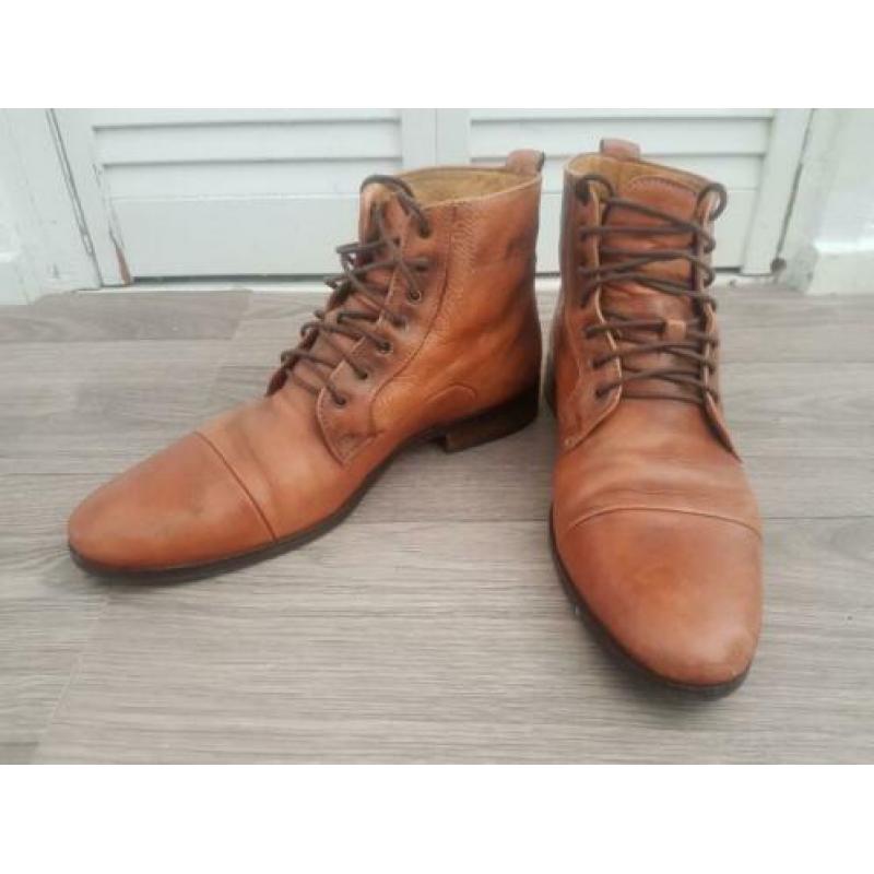 Kwaliteit nette heren schoenen echte leer maat 40,5
