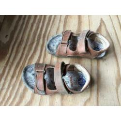Jongens sandalen van Shoesme maat 27 Lichtbruin