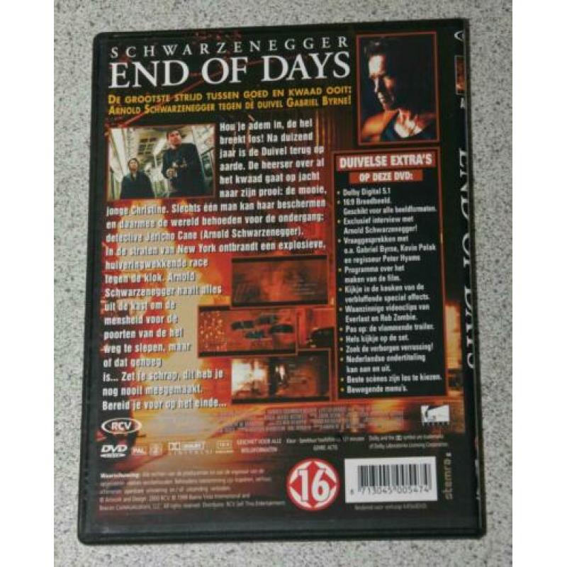 End of days. Arnold Schwarzenegger.