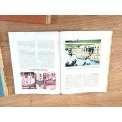 Verzameling boeken over landen
