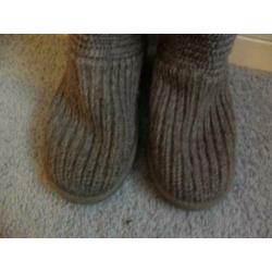 Originele grijs gebreide laarzen UGGS CLASSIC CARDY 5819 38