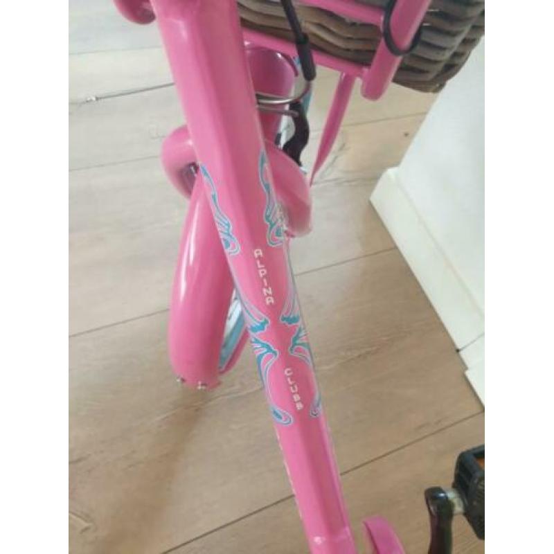 Alpina fiets, 18 inch, roze