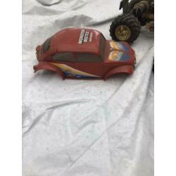 Zoldervondst Tamiya Vw Beetle kever woestijn buggy zeldzaam