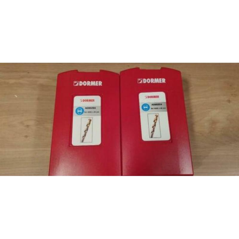 Nieuw: 2 sets Dormer HSS boren