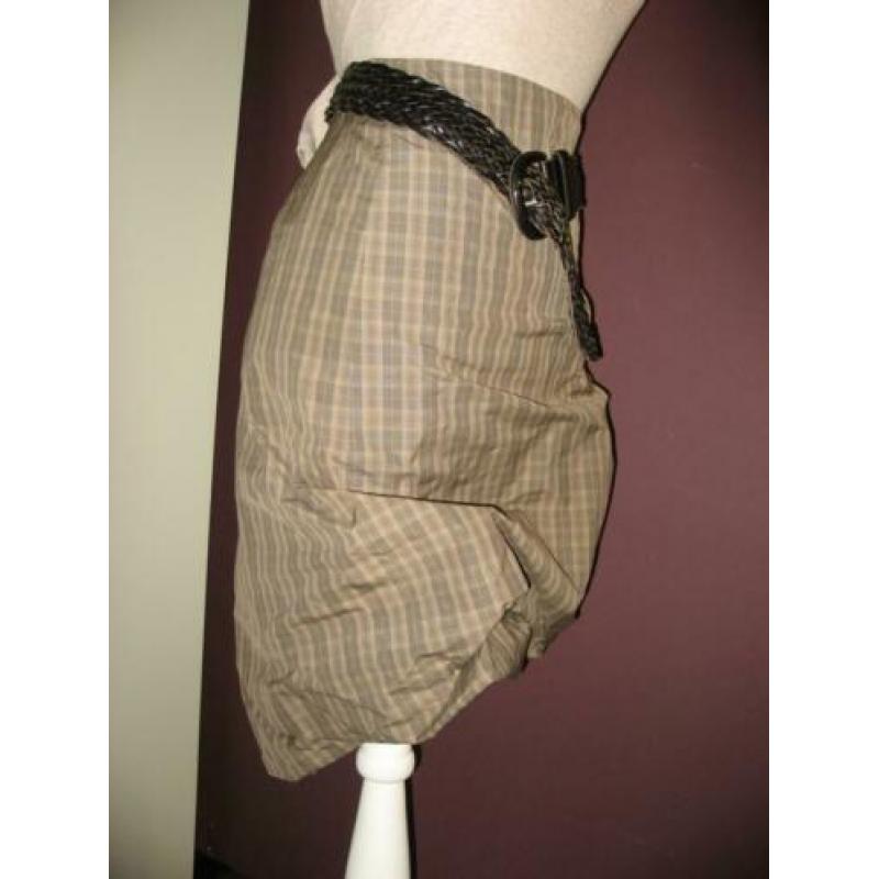 Pauw ballonrokje mt 2 / 38 taupe