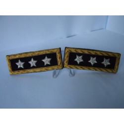Embleem,Set,Schouder,Rank,Commanding,Generaal