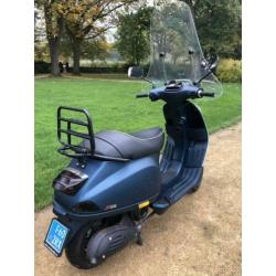Vespa S50 4takt mat blauw