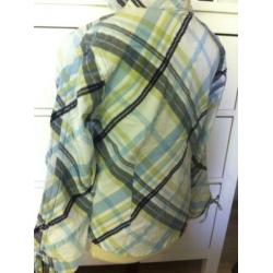 Geruite esprit blouse 128 (n29)