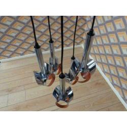 Hanglamp jaren 70, ( retro , vintage , design )