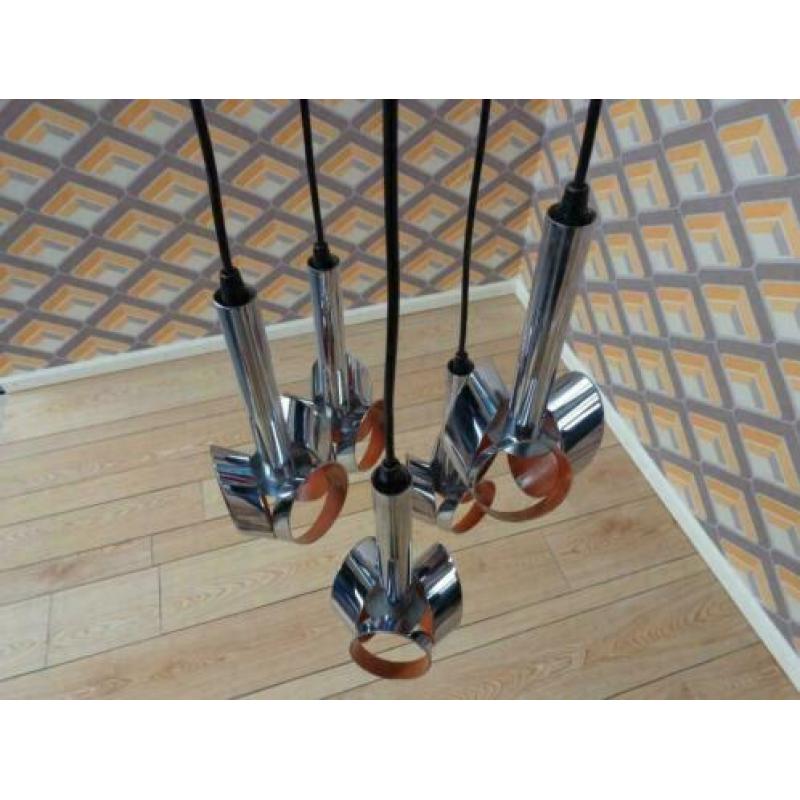 Hanglamp jaren 70, ( retro , vintage , design )