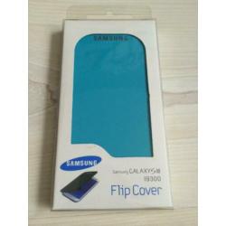 Samsung Galaxy S3 i9300 Flip Cover / Case Lichtblauw
