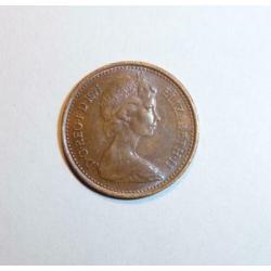 Munten Verenigd Koninkrijk, Elisabeth II 1968 - 1973