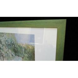Prent Vincent van Gogh -Primi Passi in Houten Lijst 54 x 74