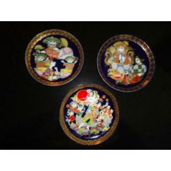 3x ALADIN de Wonderlamp Disney stripfiguren Rosenthal design