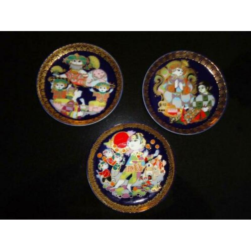 3x ALADIN de Wonderlamp Disney stripfiguren Rosenthal design