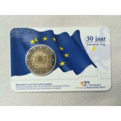 Coincard 30 jaar Europese vlag BU kwaliteit