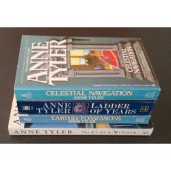 4 Engelstalige boeken van Anne Tyler- o a. Ladder of years