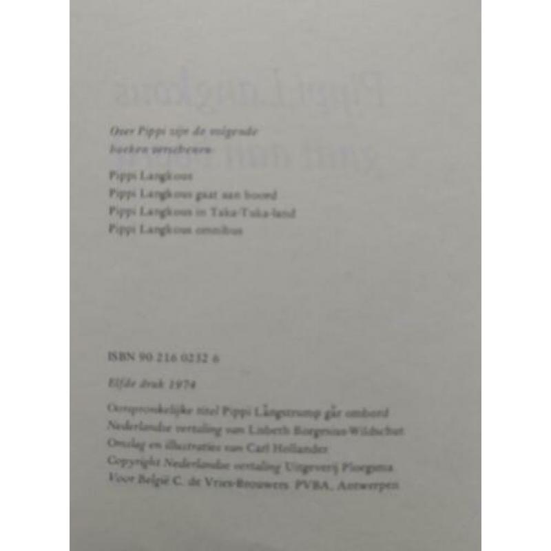 Astrid Lindgren - Pippi Langkous gaat aan boord