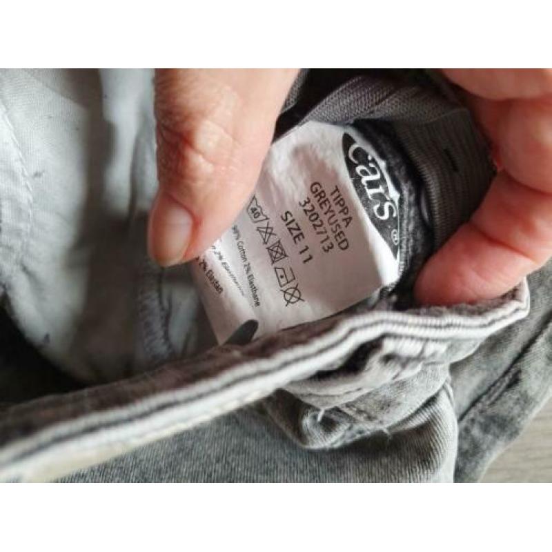 Nieuwe Cars spijkerbroek super stoer skinny grijs 11 146