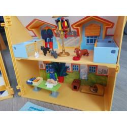 playmobil meeneem dierenkliniek 4374