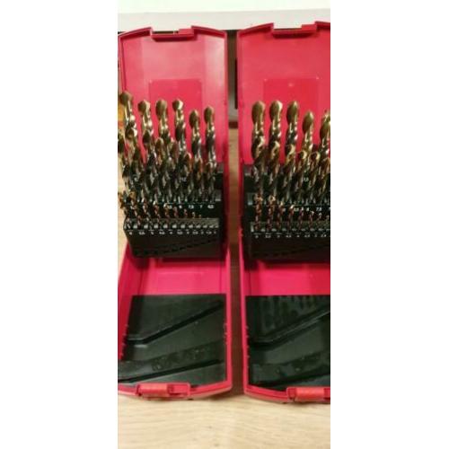 Nieuw: 2 sets Dormer HSS boren
