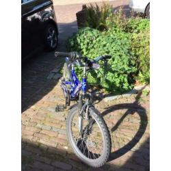Mountainbike blauw