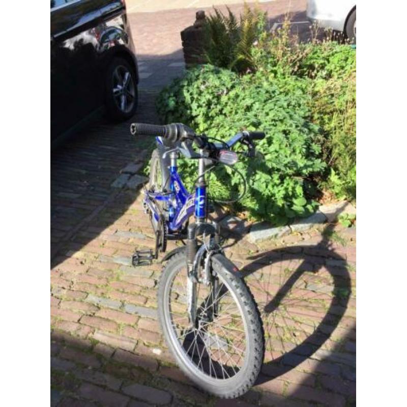 Mountainbike blauw