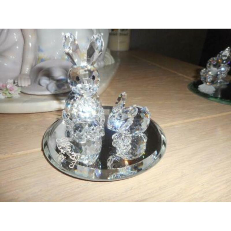 35 figuutjes swarovski