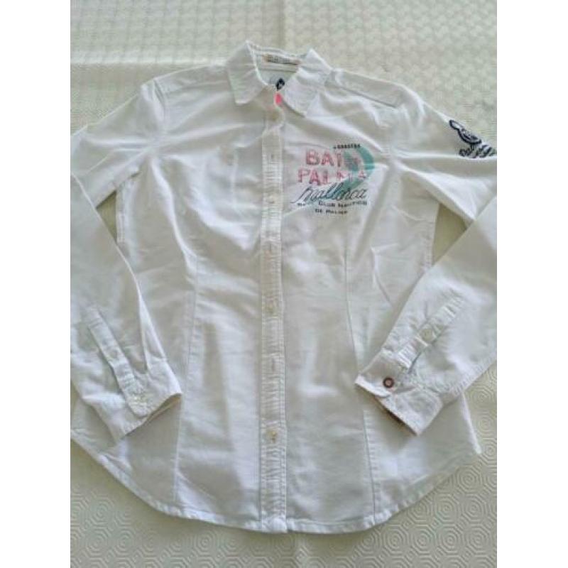 blouse wit Gaastra