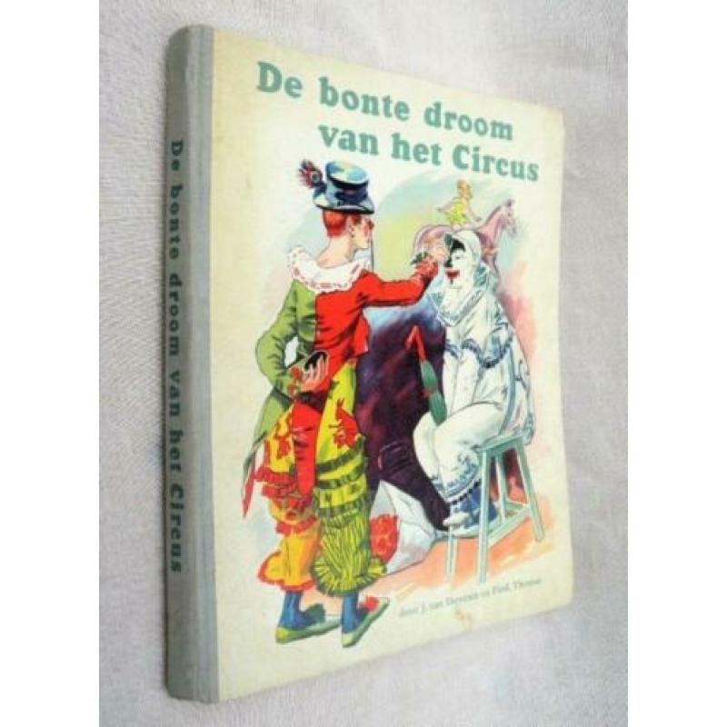 De bonte droom van het circus 1956. plaatjes album.
