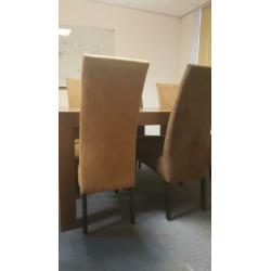Eethoek met 6 stoelen