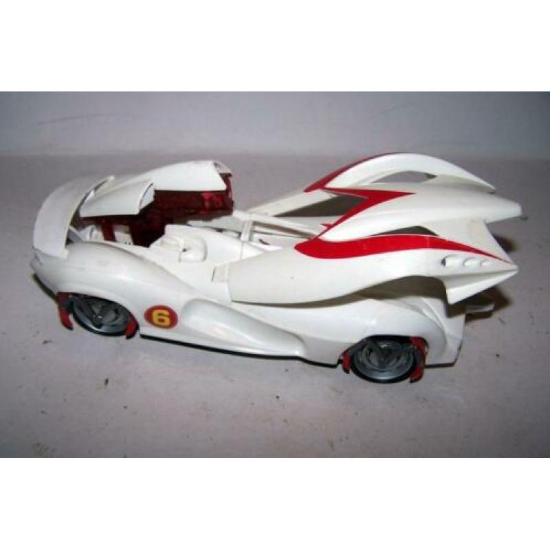 Mattel Speed Racer Hero Battle Morph Mach 6. Zeldzaam/izgs