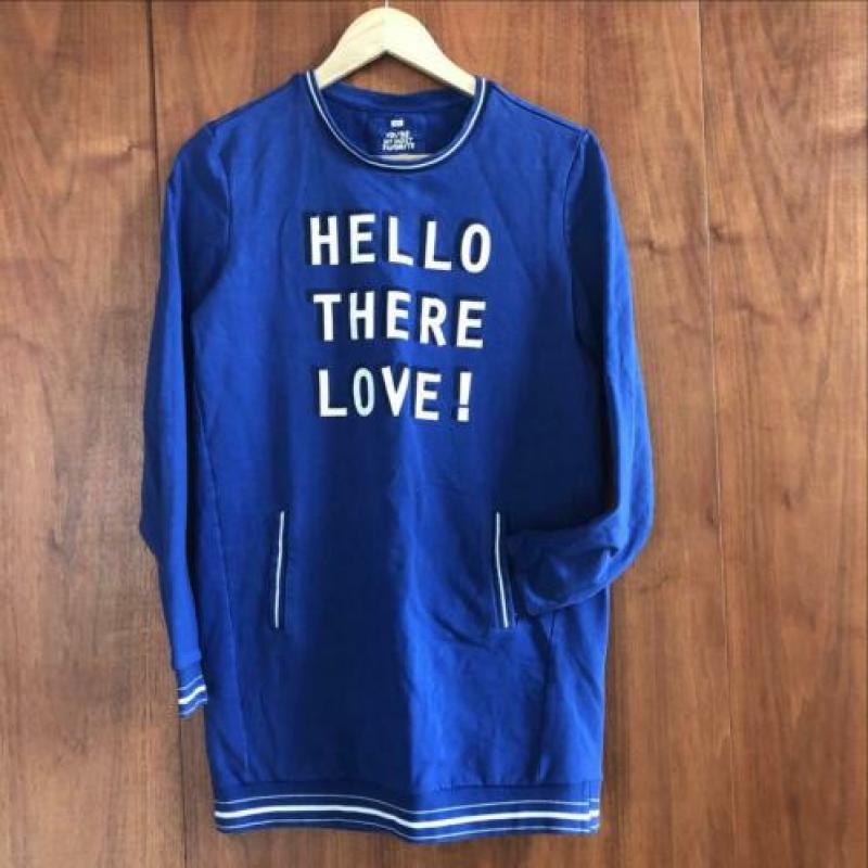 Lange sweater trui meisjes maat 170