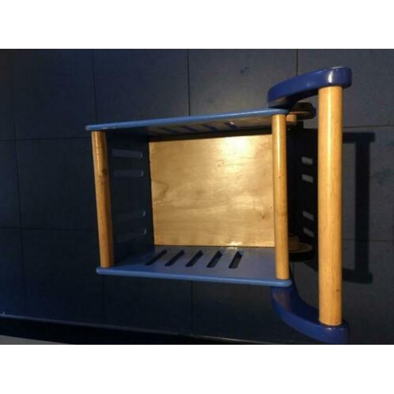 Houten boodschappenwagen