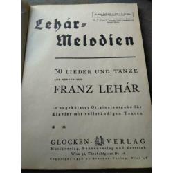 Lehar Melodien Band II Lehár 30 lieder und Tänze