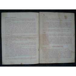 Brochure Sinterklaas 1948 Den haag voedingsraad recepten
