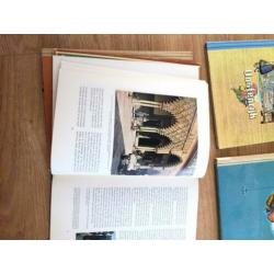 Verzameling boeken over landen