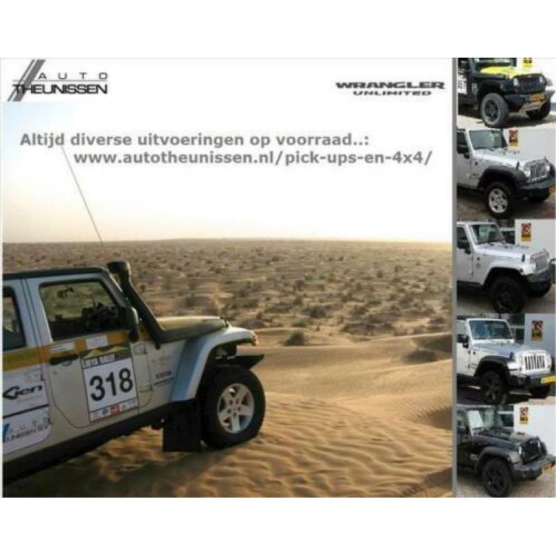 Jeep Wrangler 2.8 CRD Unlimited LEASEN (div. uitvoeringen)