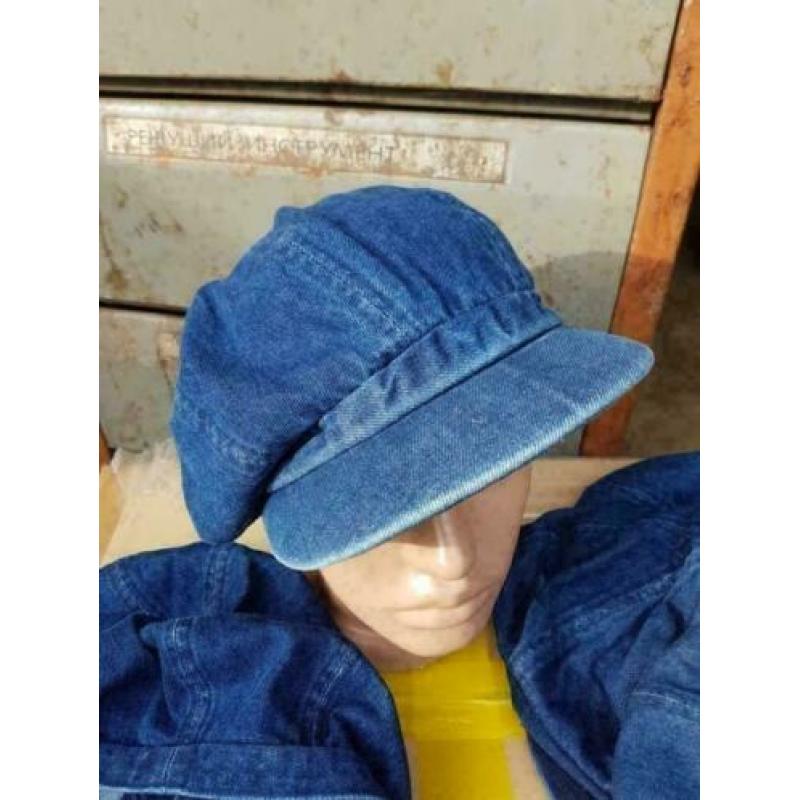 100 hippe vintage denim , spijkerstof pet , cap , petten