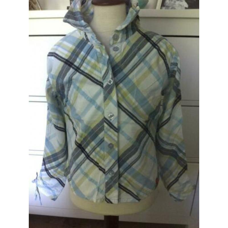 Geruite esprit blouse 128 (n29)