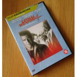 Te koop originele DVD "Lethal Weapon 4" met Mel Gibson.