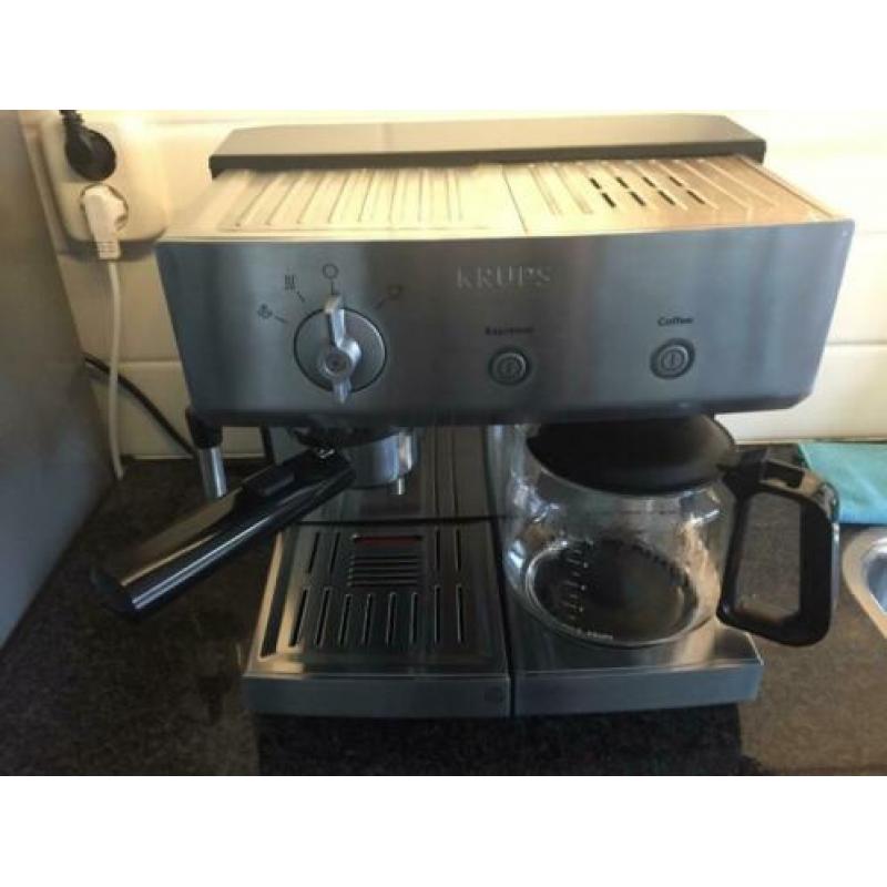 Koffiezetapparaat met espresso deel Krups