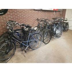 Partij fietsen 16 stuks