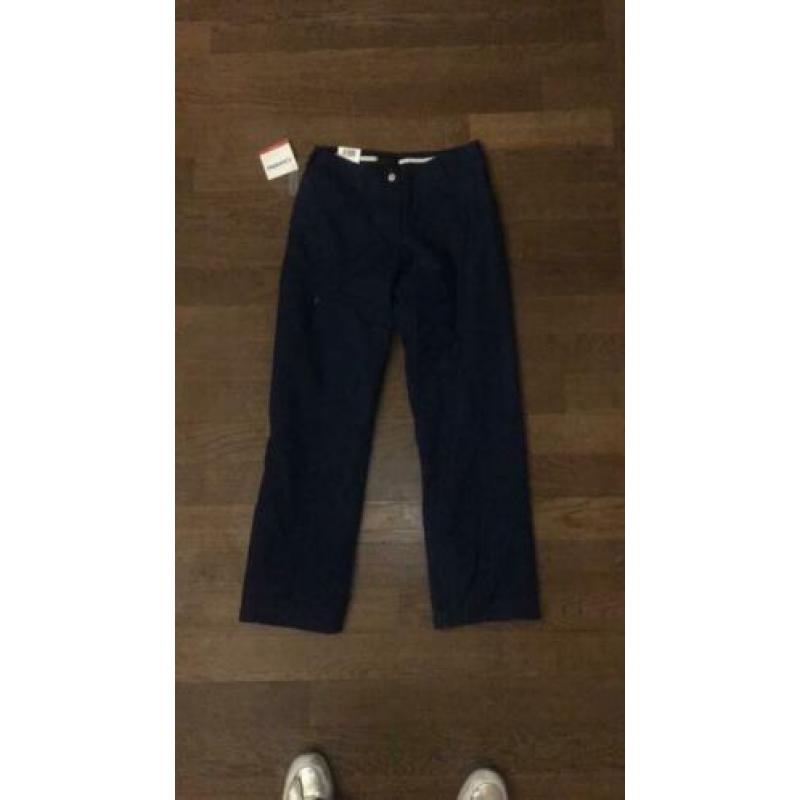 Skibroek dames maat 40, donkerblauw, topmerk Schoffel.