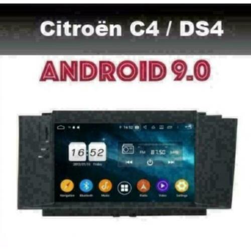 Citroen DS4 C4 radio navigatie android 9.0 wifi dab+ carkit