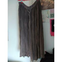Boho rok maxi viscose free size