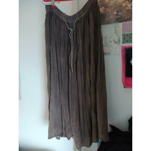 Boho rok maxi viscose free size