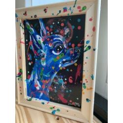 Leuke kunst in lijst “ Chihuahua