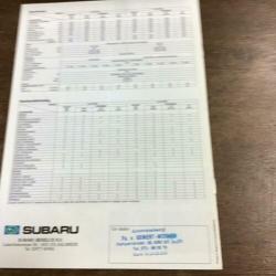 Drie Subaru folders